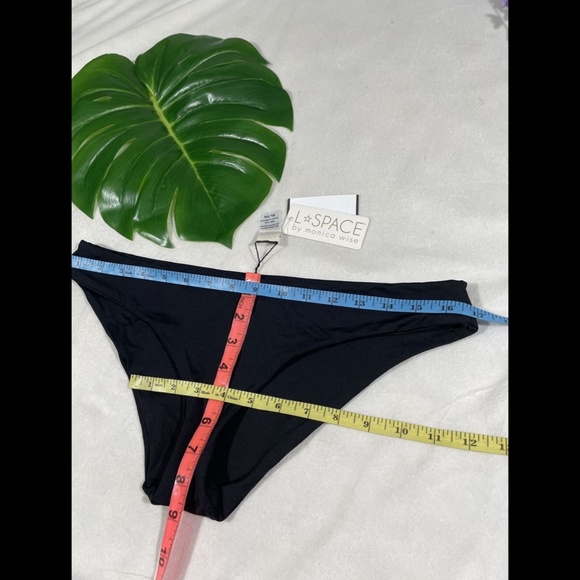 NWT $70 L Space Sandy Classic Low-Rise Bikini Bottoms in Black [SZ XL ]‎ - Picture 5 of 12